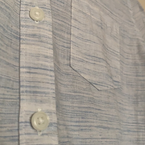 Blue button up - Picture 2 of 3